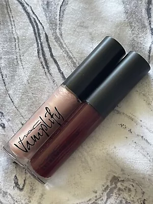 £12.99 • Buy MAC Cremesheen Glass And Vamplify Gloss Travel Size