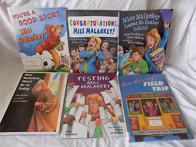 Set Of 6 Miss Malarkey Children's Books - Ages 5-9 • $3