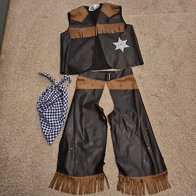 Early Learning Centre Cowboy/Sheriff Dressing Up Costume Age 3-6 Years • £4.50