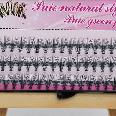 60 Bundle Individual Cluster Natural Long Eye Lashes Fake False Eyelashes • $1.09