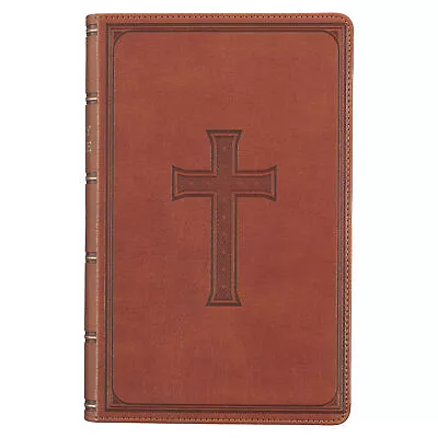 KJV Holy Bible Giant Print Standard Size Faux Leather Red Letter Edition - • $54.19