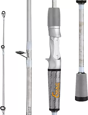 Fishing Pole IM6 Graphite Spinning Rod & Casting Rod - Two Pieces Superpolymer • $72.99