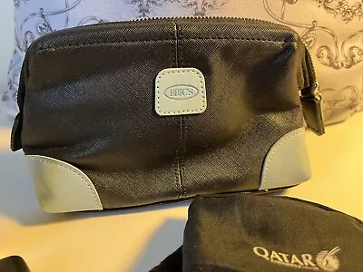 Bric's Qatar Airways Business Class Amenity Kit Blue New But Opened • $11.99