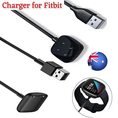 1M USB Cord Charger Charging Cable For Fitbit Charge 6 5 Ace 2 Replacement Cable • $6.99