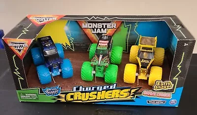 Charged Crushers Monster Jam Truck 1:64 SUD Gravedigger Earthshaker • $24.99