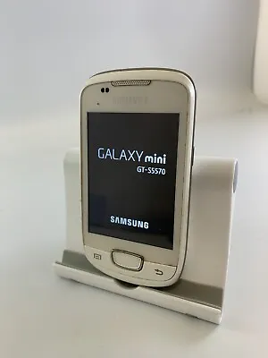 Samsung Galaxy Mini White 1GB Unlocked Android Mini Smartphone • £16.31