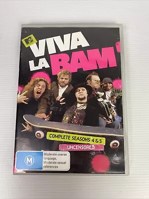 Viva La Bam: Complete Seasons 4 & 5 DVD (Region 4) Uncensored • $10.24