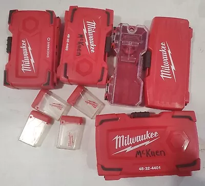 Lot Of 9 EMPTY Milwaukee Drill Driver Multi-tool Cases M12 M18 Fuel Packout • $19.99