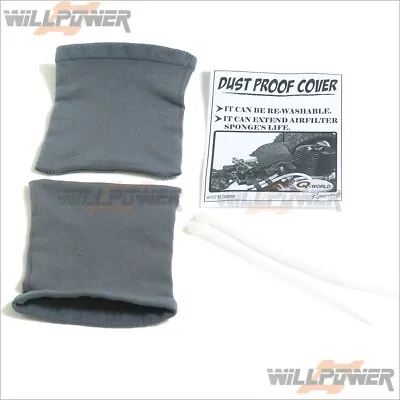 Dust Proof Cover Washable For Air Filter (RC-WillPower) Nitro Gas Buggy Truggy • $12.94