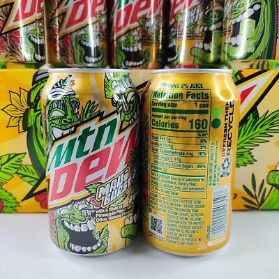 Mountain Dew Maui Burst Rare Dollar General Exclusive Pineapple Unopened Easter • $1.95