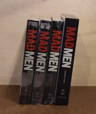 Mad Men Tv Series Dvd Seasons 1-4 • $12