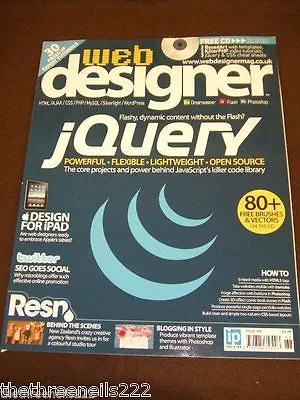 WEB DESIGNER #168 - DESIGN FOR IPAD • £4.99