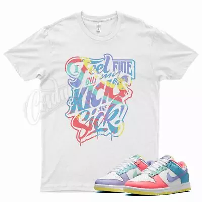 White SICK T Shirt For N Dunk Low Candy Soft Pink Easter Sunset Pulse Glow • $26.99