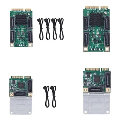 Mini PCIE Expansion Card For Devices Add 2 Or 4 SATA3.0 Ports To • $11.87