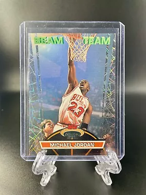 1992-93 Topps Stadium Club Michael Jordan  Beam Team Members Only #1 • $122.50