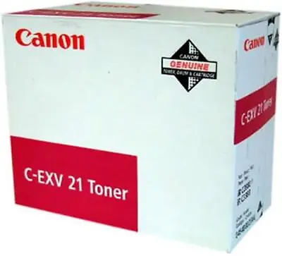 Genuine Canon C-EXV21 Magenta Toner Cartridge C2380 C2880 C3080 C3380 C3580 A- • £29.19