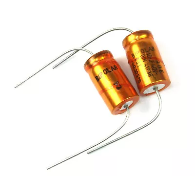 4pcs ROE 10uF 40v Bipolar Non-polarized Axial Electrolytic Capacitor BP NP • $10.25