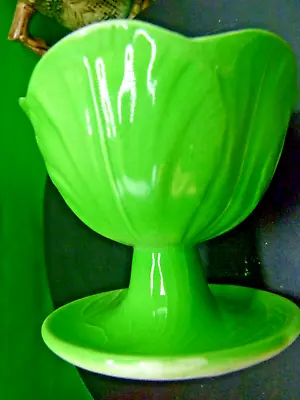 Maling Ice Cream Bowl Cabbage Leaf Design • £13.50