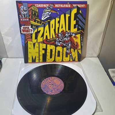 $33 • Buy MF DOOM & Czarface - Super What? Limited BLACK Vinyl + Comic SOLD OUT