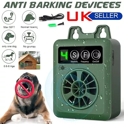 Ultrasonic Anti-Bark Aggressive Dog Pet Repeller Barking Stopper Deterrent Train • £5.99