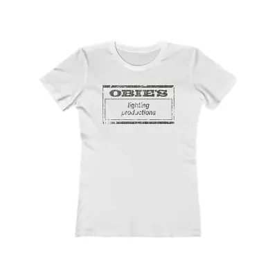 Obie's Lighting Productions 1976 Vintage Women's T-Shirt • $29.95