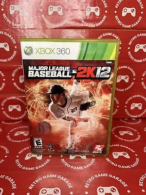 Major League Baseball MLB 2k12 - Xbox 360 Tested & Cleaned • $9
