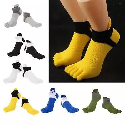 £7.06 • Buy Men's Socks - Cotton - Comfortable And Breathable - Size 38 To 44 - 5 Toe Socks