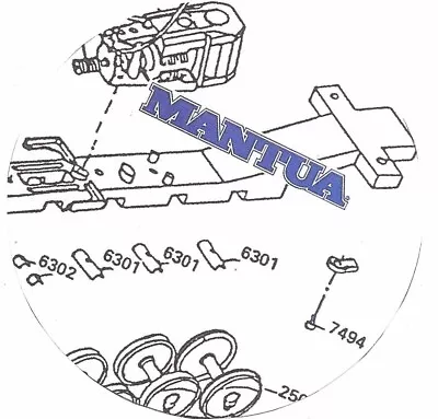 MANTUA PARTS LISTS With EXPLODED VIEWS And ASSEMBLY INSTRUCTIONS On CD • $9.95