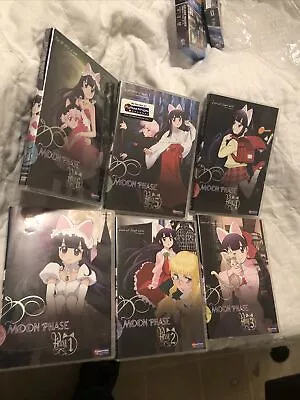 Moon Phase Anime - Art Box Set Vol. 1-6 DVD No Box Has Art • $49.95