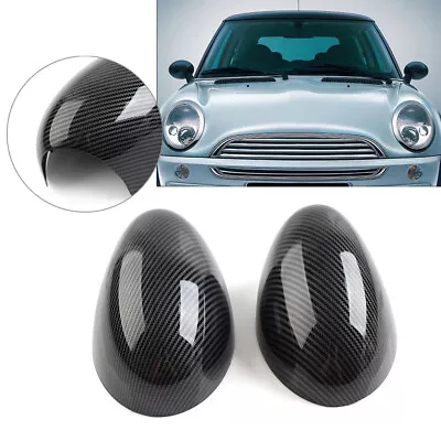 Side Wing Rearview Mirror Cover Cap Housing For BMW Mini Cooper R50 R51 R52 R53 • $50.63