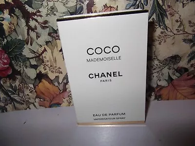 £5.50 • Buy Women's Chanel Coco Mademoiselle 1 X  1.5 Ml Eau De Parfum Sample New