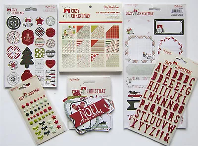 My Minds Eye  Cozy Christmas   6x6 Paper & Embellishments (b) - Save 60% • $11.21