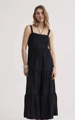 NEW Blue Night Tiered Maxi Dress WITCHERY Size 10 RRP $249  *R • $45