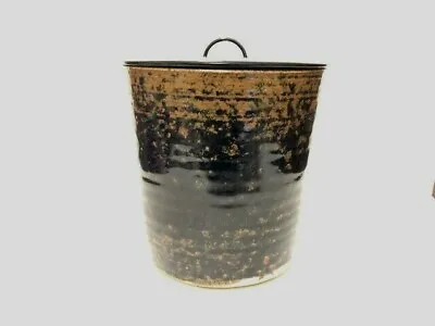 Japanese Tea Ceremony Mizusashi Fresh Water Container Pot Seto Ware From Japan • $249.90