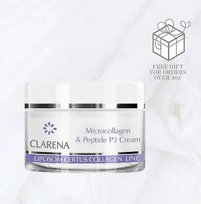£30 • Buy Clarena Liposome Certus Collagen Microcollagen And Peptide P3 Cream 50ml