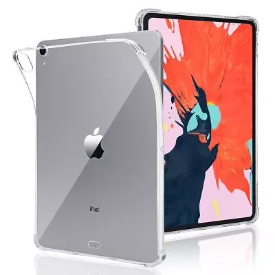 $19.99 • Buy For IPad Pro 12.9  (3rd Generation) 2018 Transparent Slim Silicon Soft TPU Case