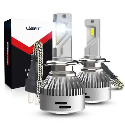 $54.99 • Buy Lasfit LED Bulb H7 Headlight High Low Beam Conversion Kit Super Bright Plug&Play