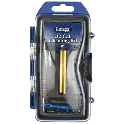 Gunmaster GM22P 14 Piece .22 Cal Pistol Gun Cleaning Kit W/ 6 Piece Driver Set • $16.95