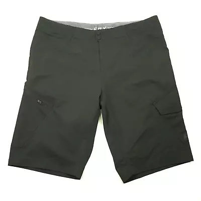 Fox Ranger Mountain Biking Shorts Mens 38 Dark Gray Adj Strap MTB Cycling Trails • $31.99