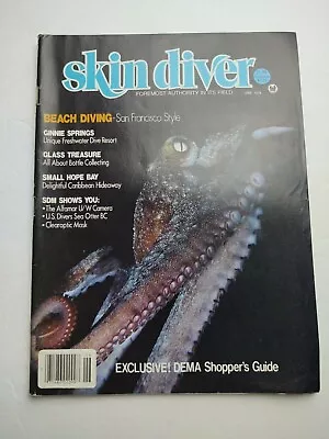 Vintage SKIN DIVER MAGAZINE June 1979 Single Issue Magazine.  • $19.19