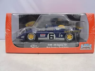 £58.99 • Buy Slot It Ferrari 512m '24h Daytona 1971'  Blue #6  Ca51b  1:32 Slot Bnib