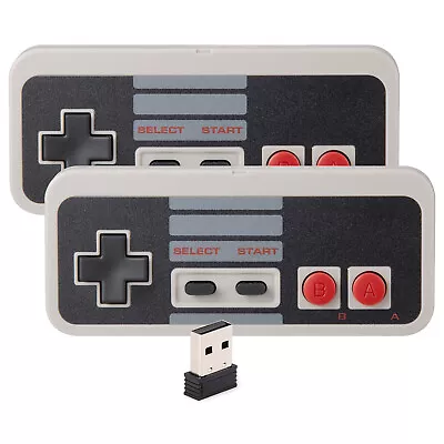 USB NES Wireless Controller &Reciver Joystick For PC/Gamepad Window PC MAC Linux • $26.59