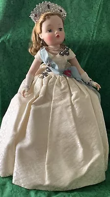 Vintage Madame Alexander 1959 FANCY DECOR CISSY QUEEN Doll. HTF • $800