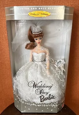 1996 Mattel #17120 Reproduction Wedding Day Red Head Ponytail Barbie Doll NIB • $16