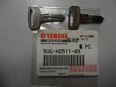 NOS Yamaha Blank Keys (A) 5000-5149 5UG-H2511-09 Qty 2 • $17.97