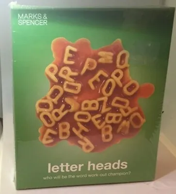 New & Sealed Marks And Spencer M&S Letter Heads Family Quiz Game • £2.50