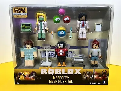 Jazwares Roblox - MeepCity: Meep Hospital W/ Exclusive Virtual Item • $21.99