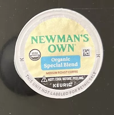 Newman's Own Organics Special Blend Med Roast 96 Ct K-Cups Bulk Package BB 1/25 • $41.99