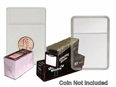 BCW - 2x3 Display Slab With Foam Insert-Combo Penny White (25 Pack) • $29.49