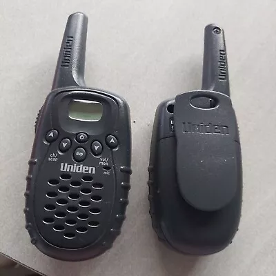 2 X UNIDEN Hand Held Radio UHF Transceivers UHO36SX • $42.95